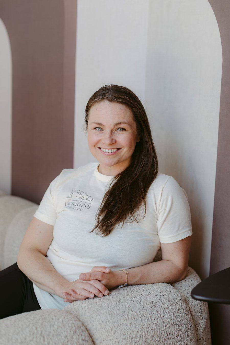Chelsea, Pilates instructor at Leaside Pilates