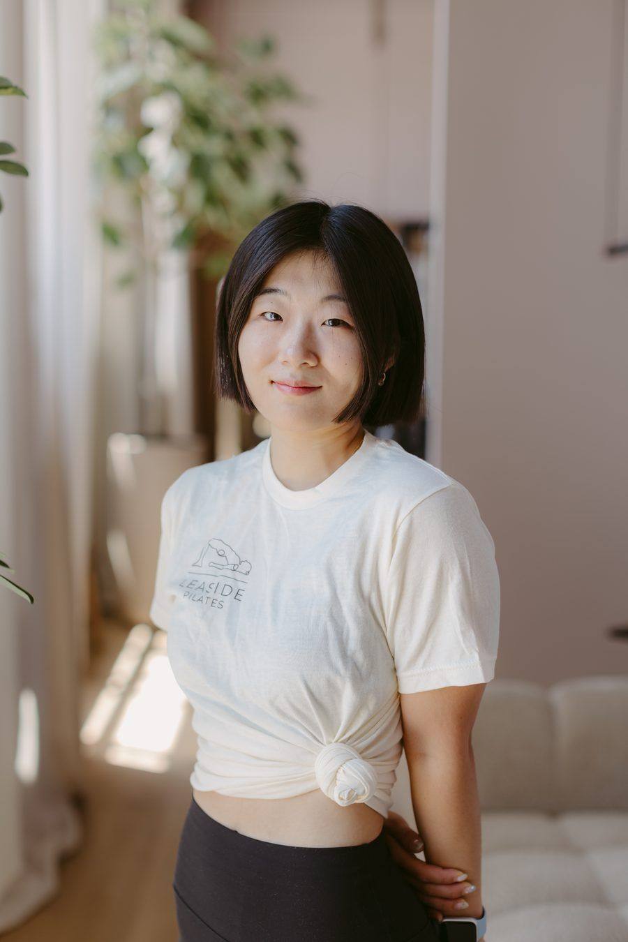 Yoon, Pilates instructor at Leaside Pilates